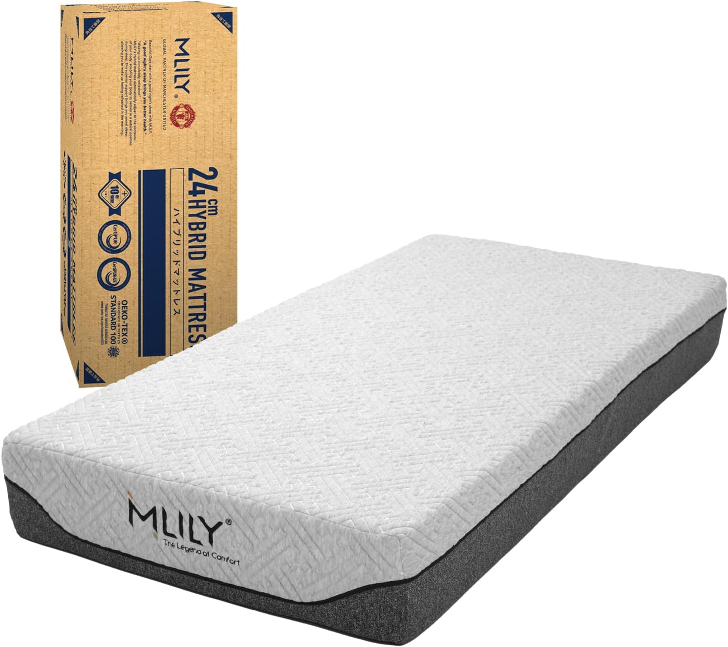 MLILY エムリリー 優反発マットレス セミダブル 5㎝ MLILY エムリリー