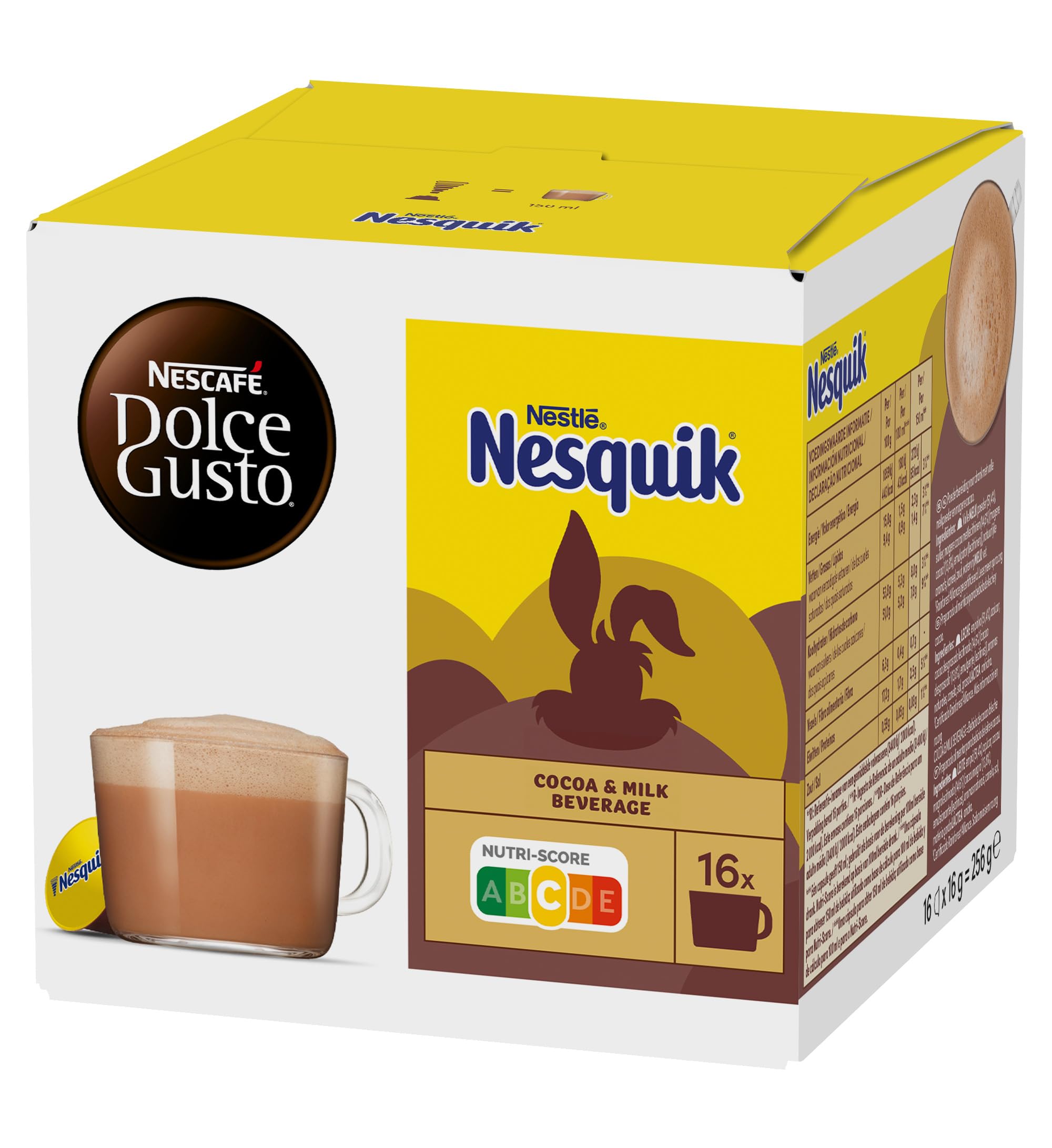 Nescafé Dolce Gusto Nesquik - Kapsułki o smaku czekoladowym - 16 kapsułek