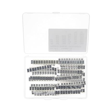 33 Values x 10 Pieces, Total 330 Pieces,1W 2512 5% SMD Surface Mount Thick Film Chip Resistor Kit