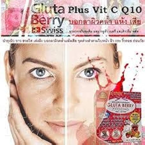 Miniatura 5 de 2Box Gluta Berry 200000 mg Drink PUNCH alimento para la piel Reduce las pecas Blanqueamiento de la piel Acción rápida 10 unidades/caja..