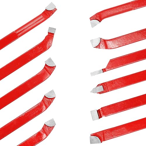 Miniatura 7 de Juego de 11 piezas de herramientas de corte de punta de carburo para herramientas de torno de metal, herramientas de corte de torno de metal