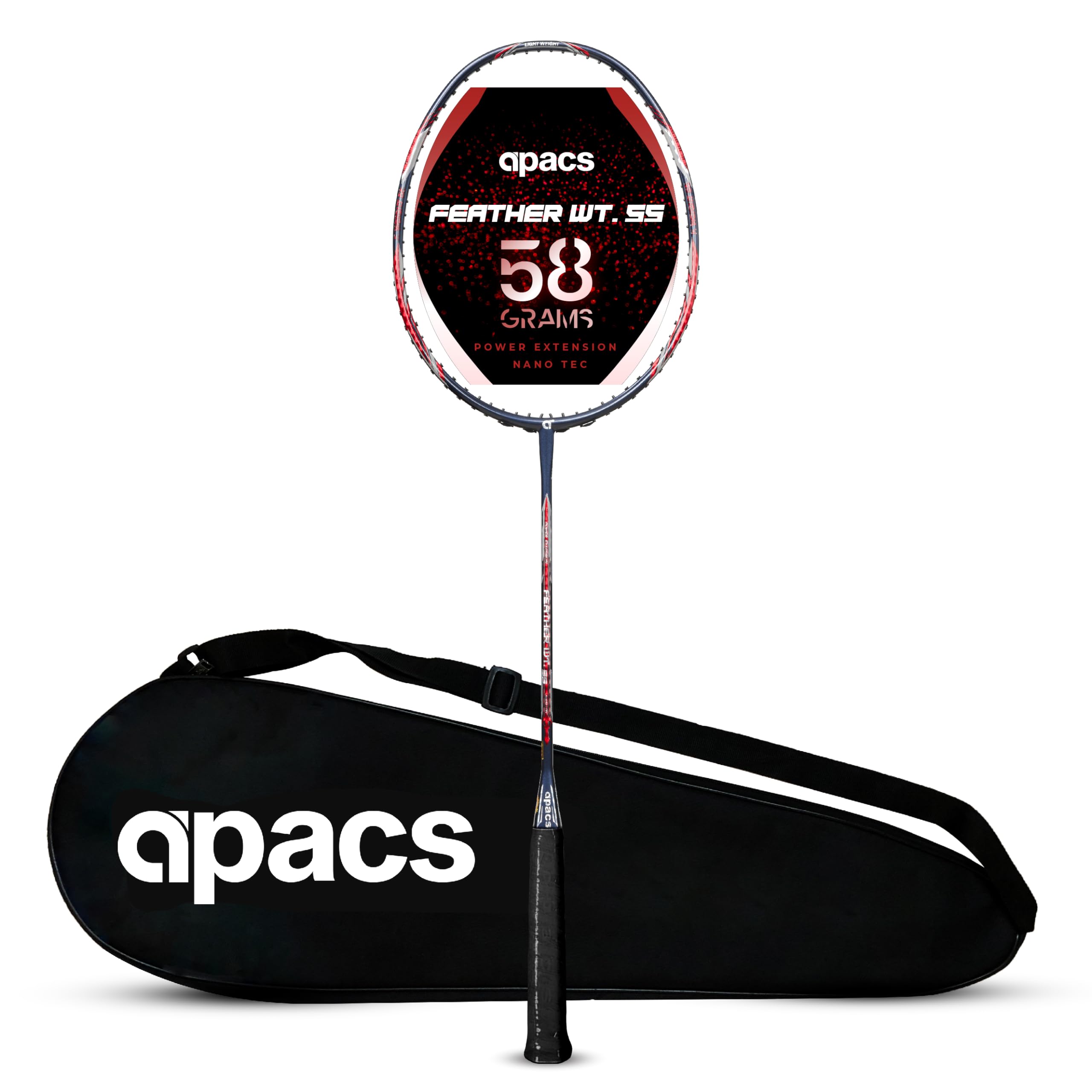 新品/apacs/58g/黒赤/フェザーウエイト55/FeatherWeight Buy Apacs Feather Weight 55 (Super Lightweight 58g) Made in