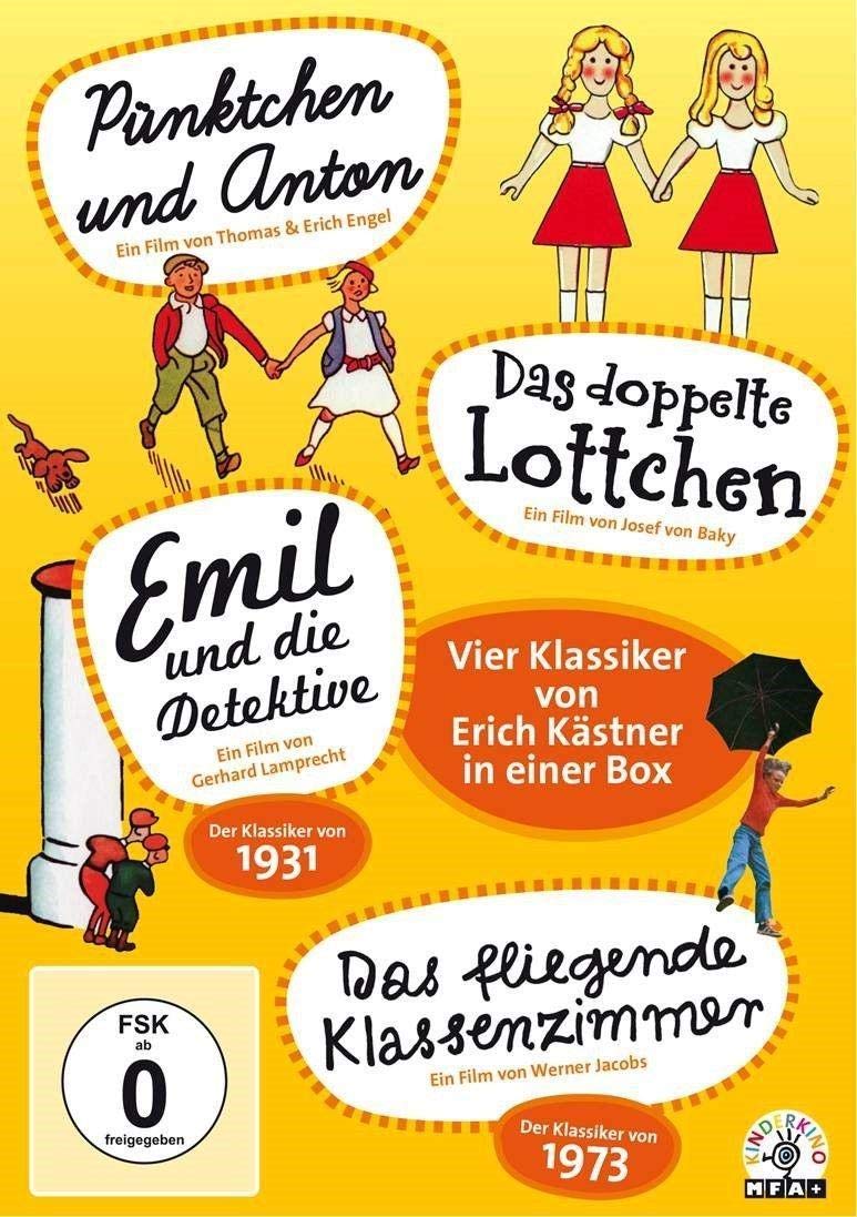 Erich K?stner-Box (4 DVDs): Vier Klassiker von Erich K?stner in