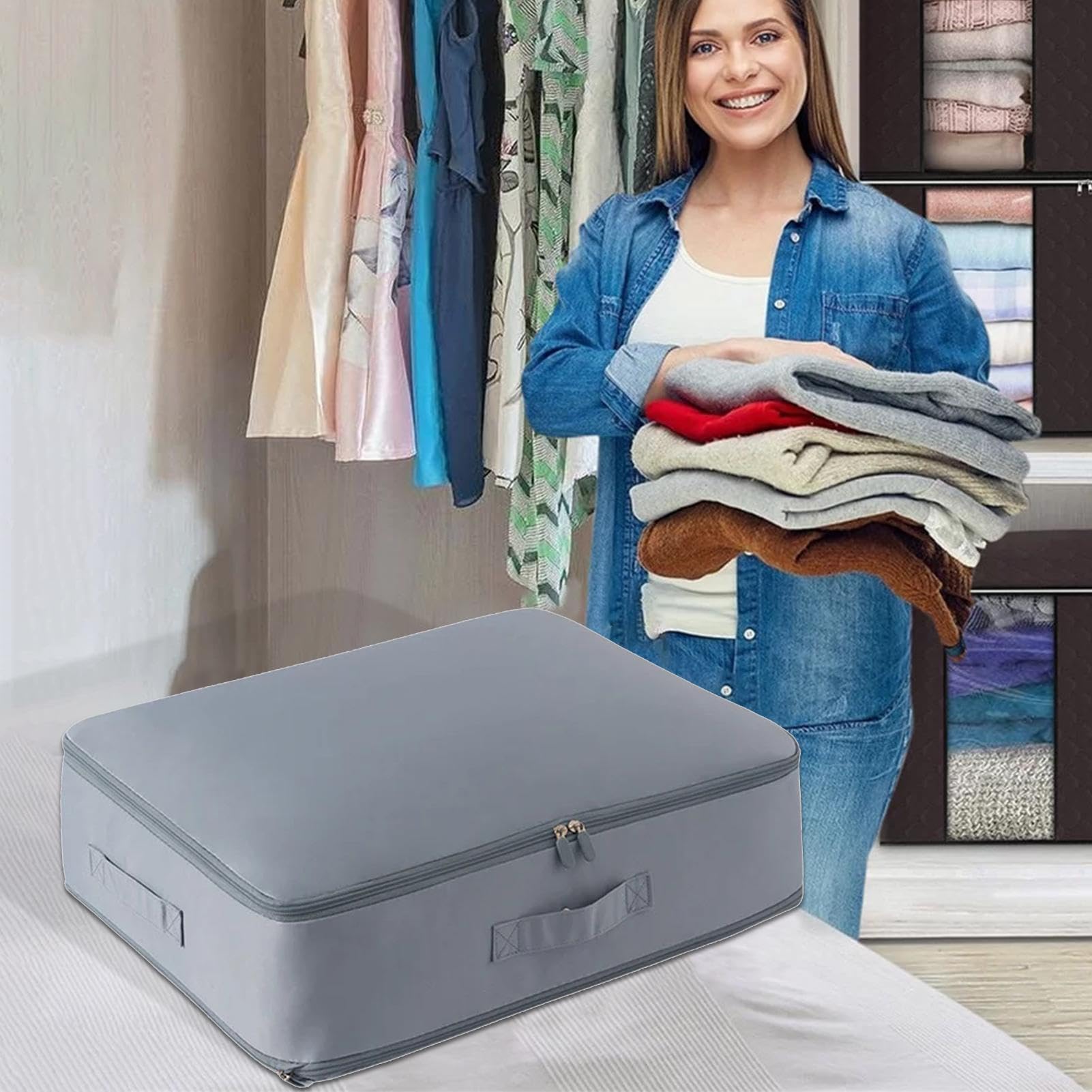 Sacs De Rangement De Compression, 2 Sacs économiseurs D'espace