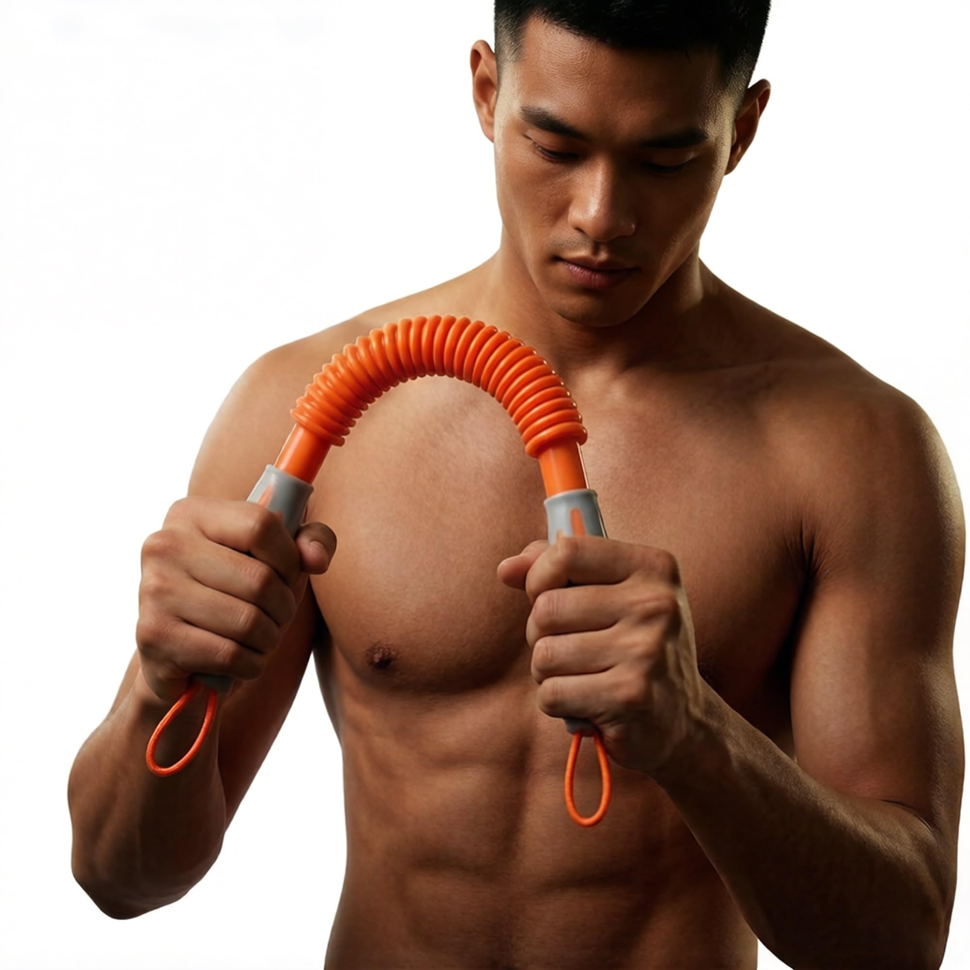 Power Twister Bar 30-100 kg Equipo de Entrenamiento para La Parte Superior del Cuerpo, Hombros, Brazos, Pecho, bíceps y antebrazos