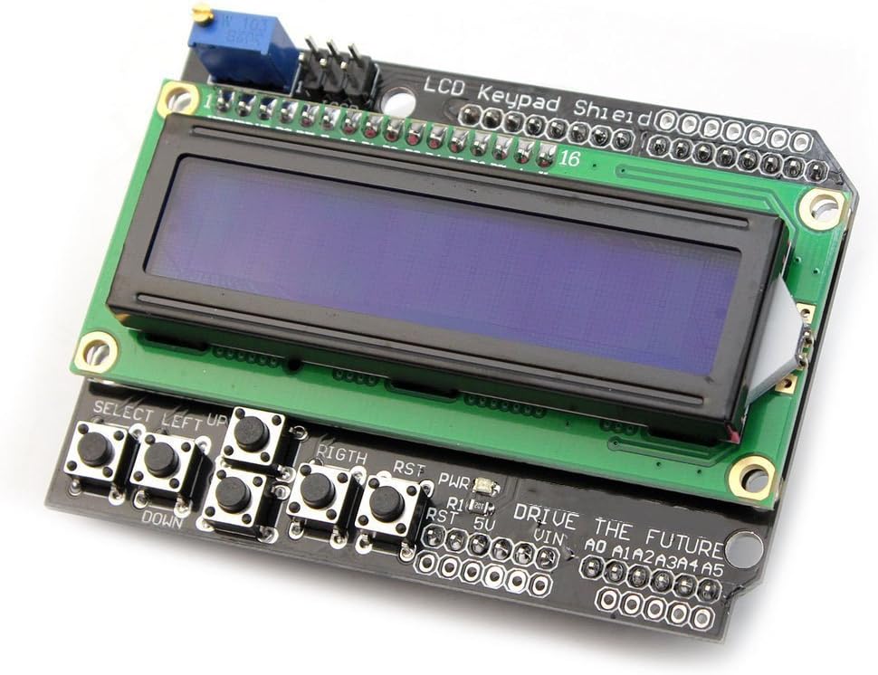 DollaTek LCD Keypad Shield LCD1602 LCD 1602 Module Display for