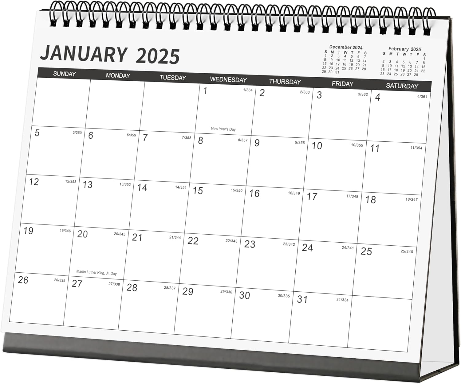2025 Desk Calendar 12 Months Desktop Calendar 2025