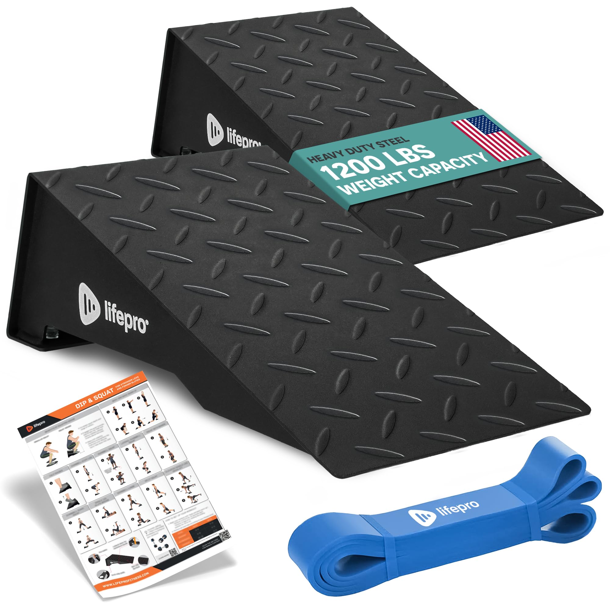 Lifepro Calf Stretcher Slant Board - Holiday Gifts Incline Board for Calf Stretching, Ankle Slant Board, Strengthen and Tone Your Calves with Our Durable and Adjustable Calf Stretch Board