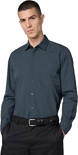 BOSS, Remiton Long Sleeve Button Down Shirt, Dark Sky, XXL