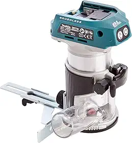 Tupia 18V 6 e 8mm SEM Bateria Motor BL DRT50Z Makita