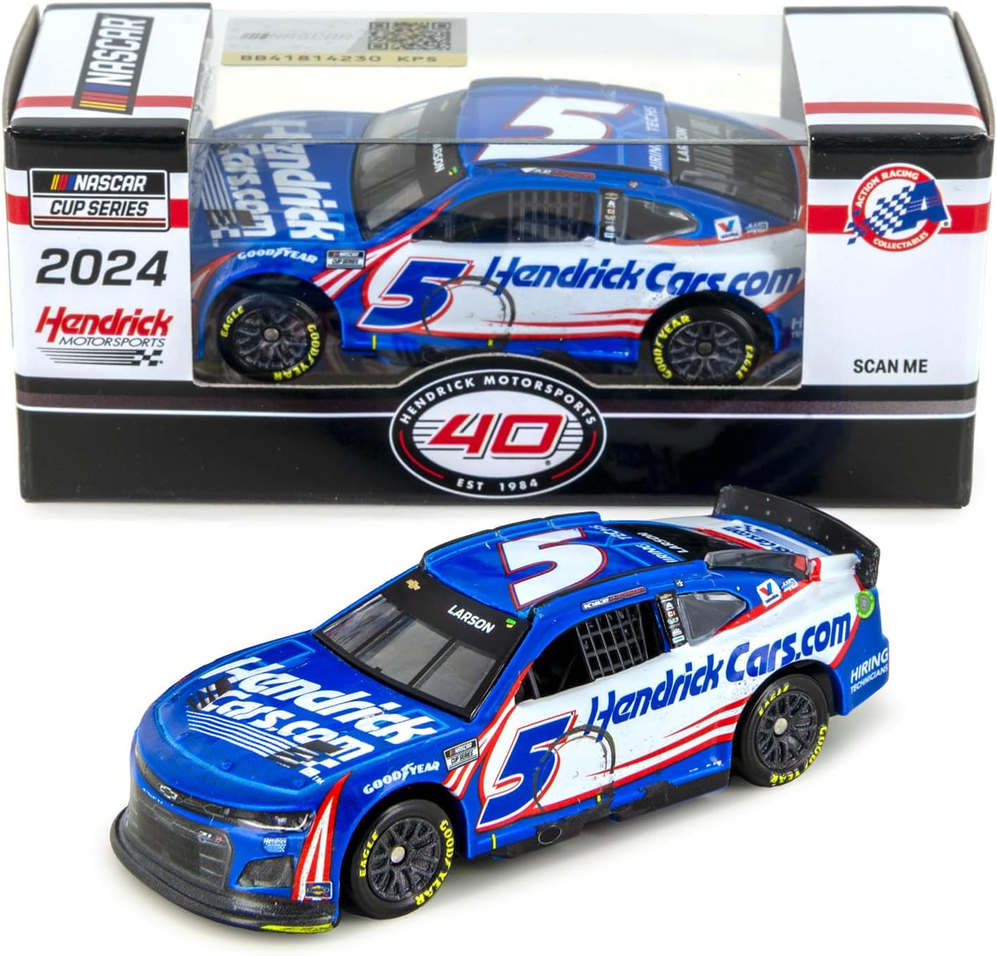 Lionel Racing Kyle Larson 2024 Kansas Race Win Diecast Car 1:64 Scale