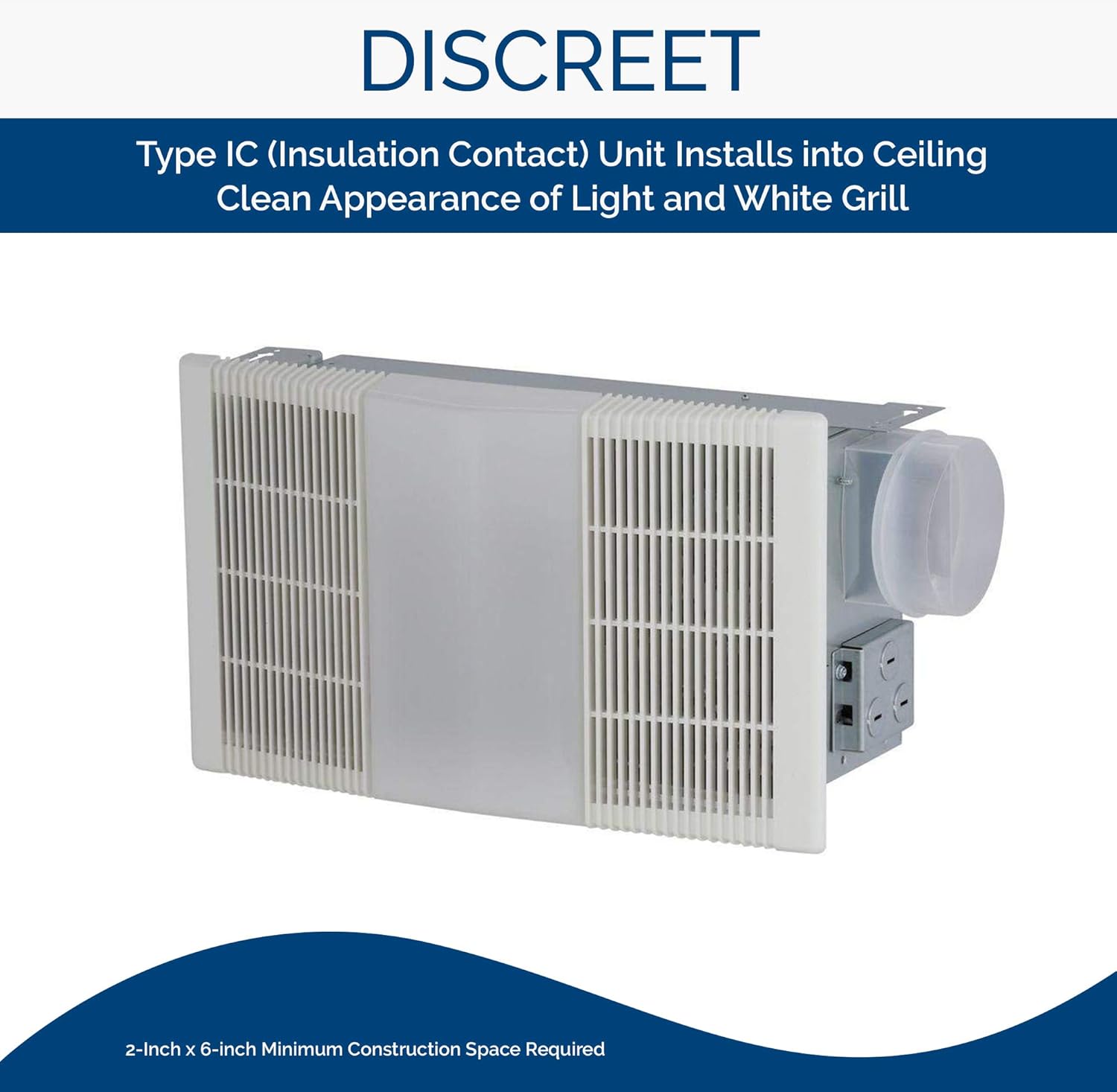 Broan-NuTone 665RP Discreet Ceiling Installation