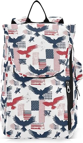 Mochila de tenis para adultos resistente al agua rojo azul pájaro grande 3 raquetas bádminton bolsa de hombro para mujeres hombres bolso para