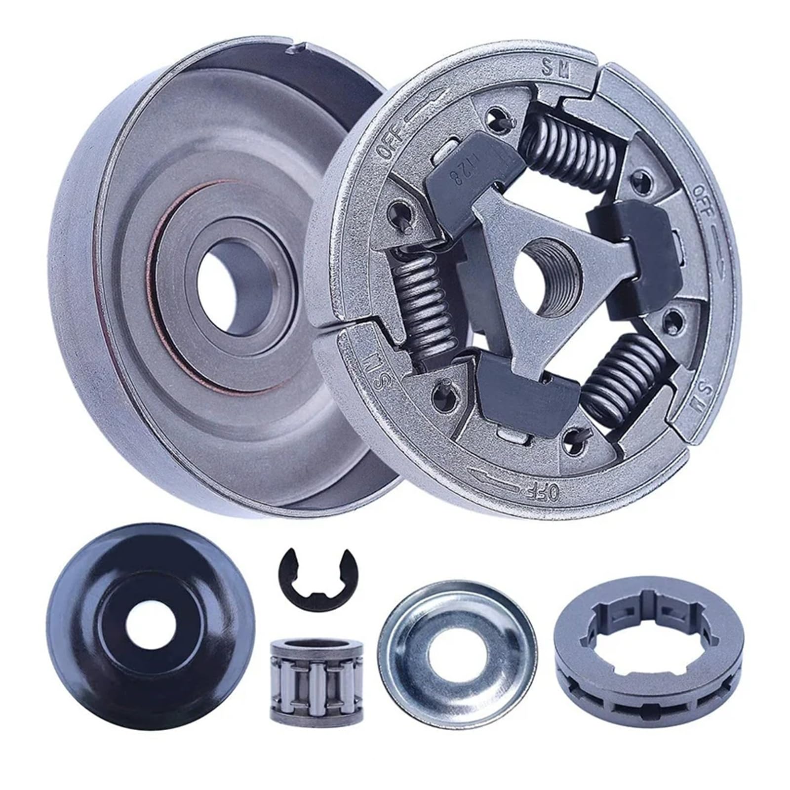 Fit For S-t-i-h-l 044 046 MS440 MS460 MS461 MS441 MS361 MS362 MS362C Chainsaw 3/8 Clutch Drum Rim Sprocket Needle Bearing Kit
