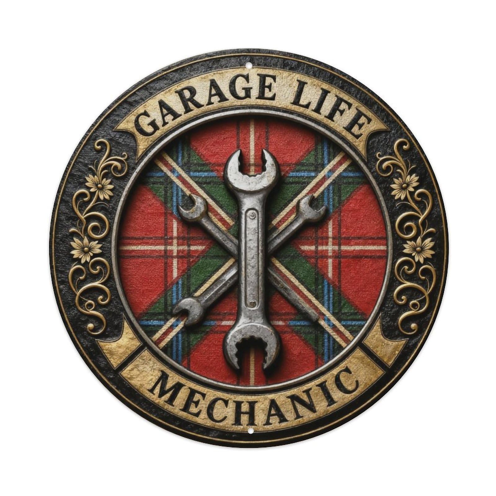 Garage Life Retro Tin Sign Metal Tin Sign Plaque