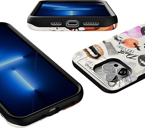 Miniatura 455 de Casely Funda para iPhone 13 Pro Max Jardín dorado Floral de girasol amarillo Compatible con MagSafe Diseño protector audaz Jardín Dorado