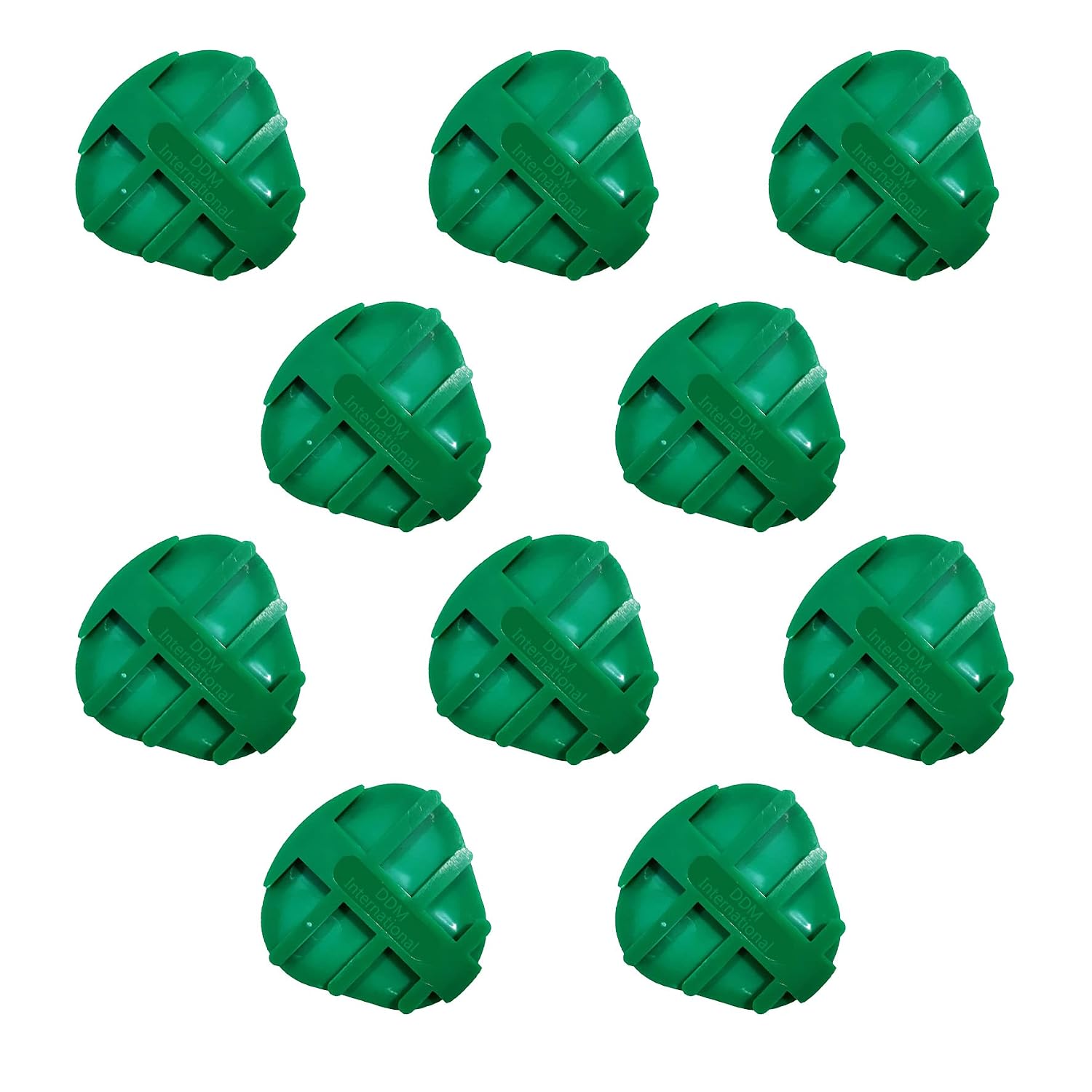 Dental Plastic Disposable Oblong Articulating Mounting Plates Green, Fits Most Brands Including Hanau & Denar Brands - Bag of 10