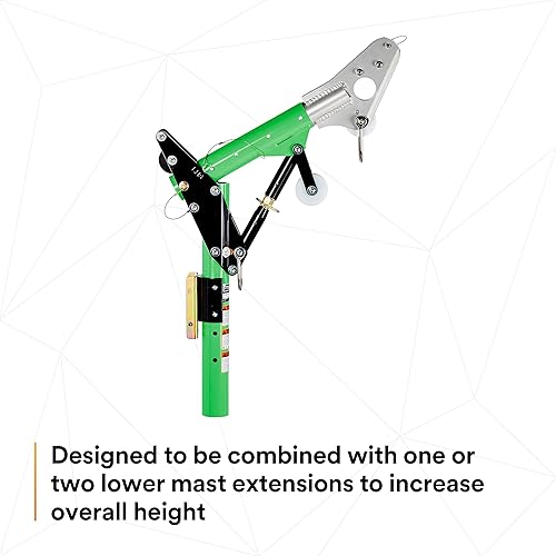 Miniatura 9 de 3M DBI-SALA Advanced 8518001 Davit Componente, 11-12" "-27-12" Desplazamiento Ajustable Mástil de Davit Superior Con 33" "- 43" Altura del Punto de