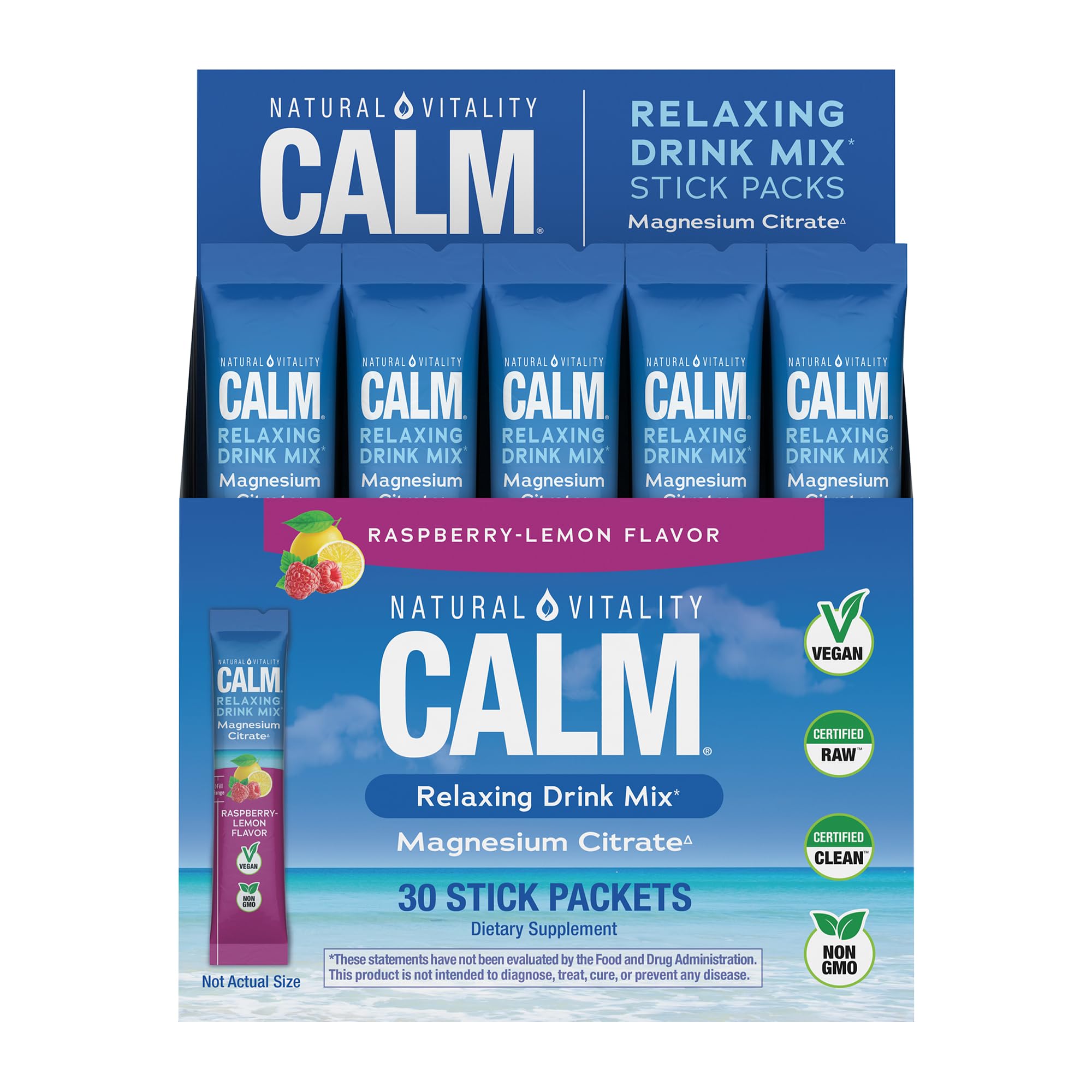 Natural Vitality Calm Magnesium Stick Packets — Amazon image 2
