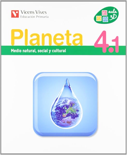 Portada de Planeta 4 Primaria Libro 1 2 y 3 Andalucia
