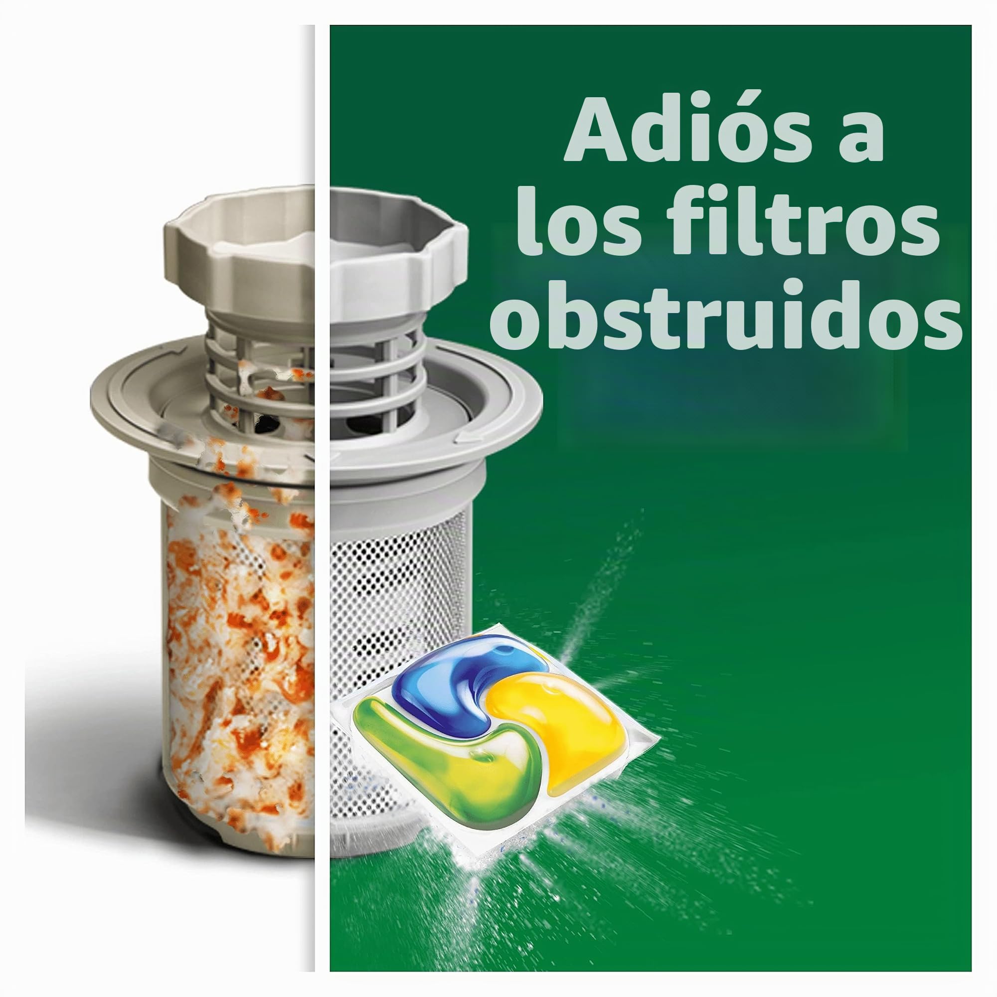 Fairy Platino - Pastillas para Lavavajillas All-In-One 100 Cápsulas Limón Detergente en Paquete de Ahorro