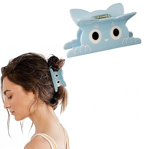 Cute Cat Hair Clips - Kawaii Funny Claw clip, Acrylic