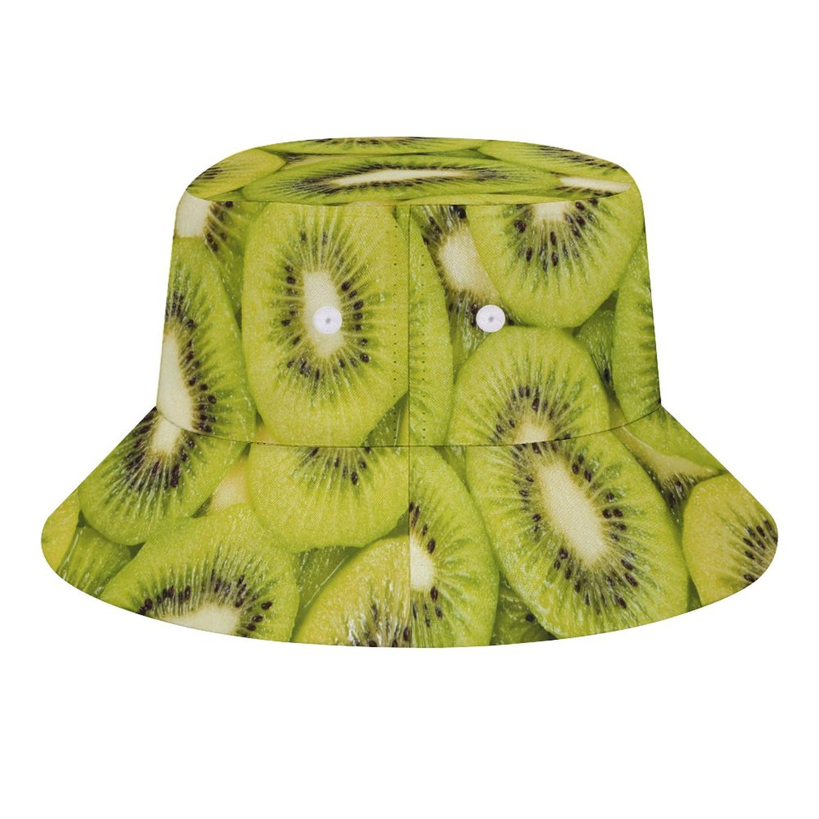 Amazon.co.jp: 漁夫帽 バケットハット キウイフルーツ フルーツ柄