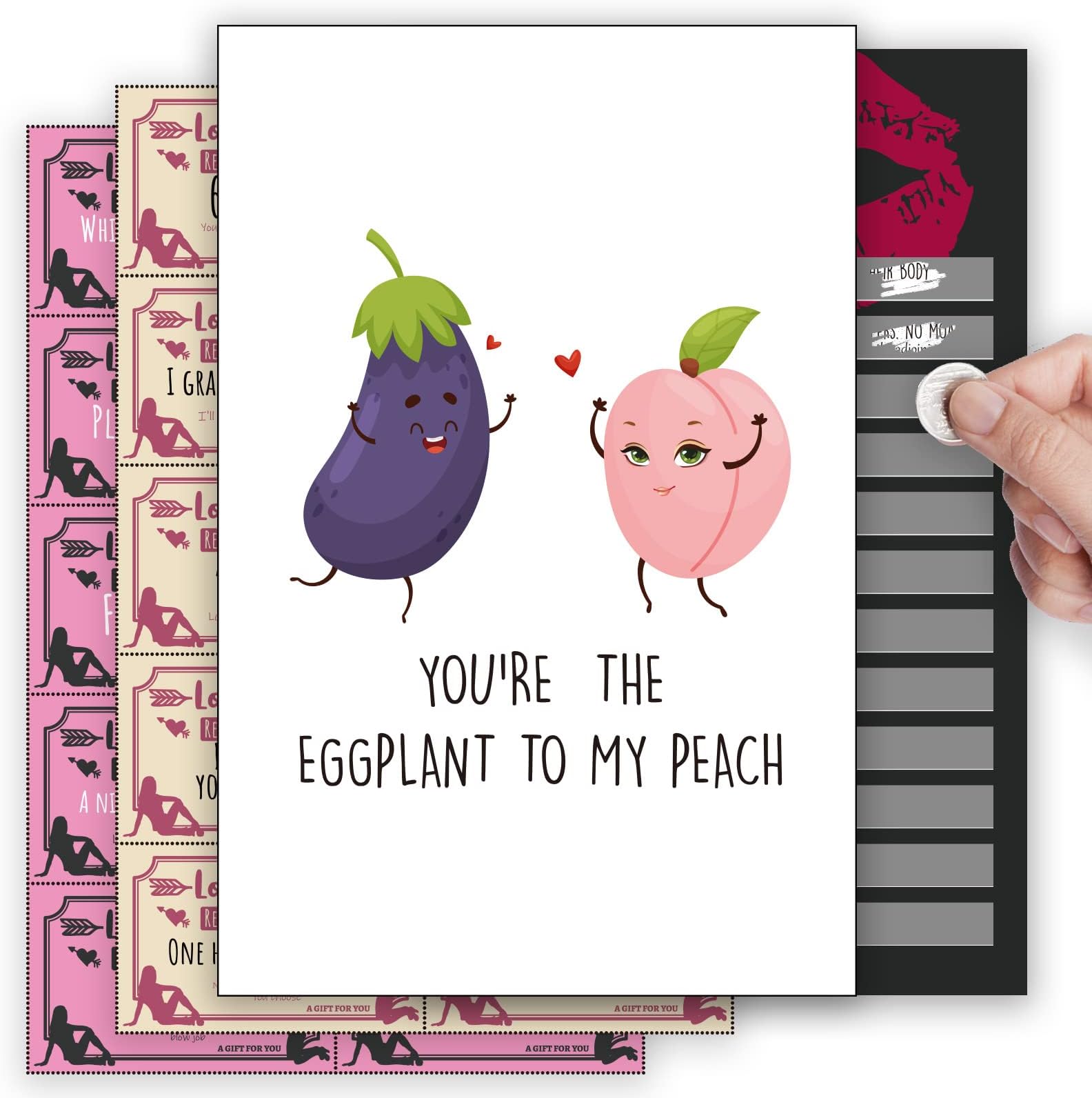 Valentines Day Gifts for Boyfriend, Birthday Gifts for Husband, Naughty Gifts for Him, Couples Games, Couples Gifts for Men, Date Night Gifts, Greeting Cards, Anniversary, Christmas Gifts