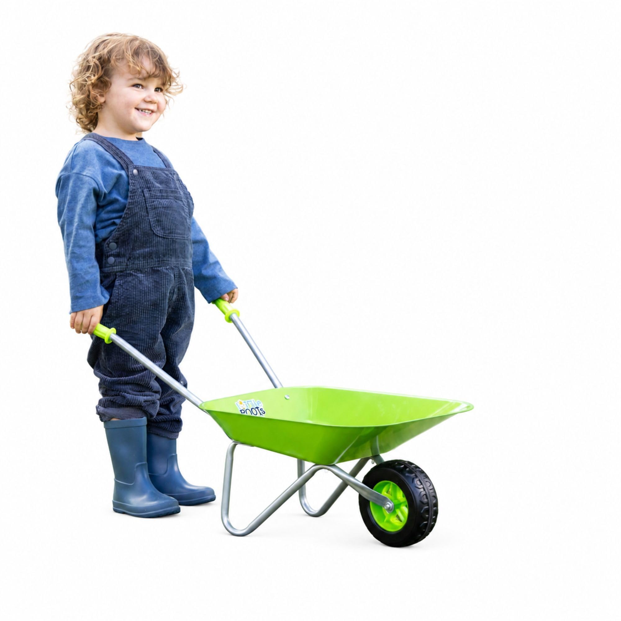 Toyrific Little Roots Kids Gardening Wheelbarrow