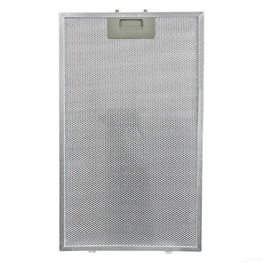 URPIZY Filtro de malla de metal para campana extractora de tamaño universal para la mayoría de las marcas líderes de ventilación de campana extractora, 400 x 275 x 9 mm (1 unidad)