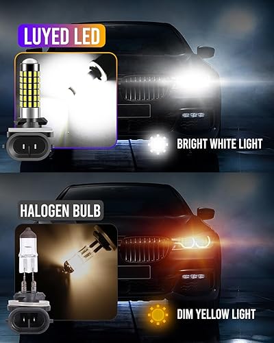 Miniatura 6 de LUYED, focos LED superbrillantes de 2 X 900 lúmenes, modelo 3014 78-EX Chipsets 881, para DRL or luces de niebla, color blanco