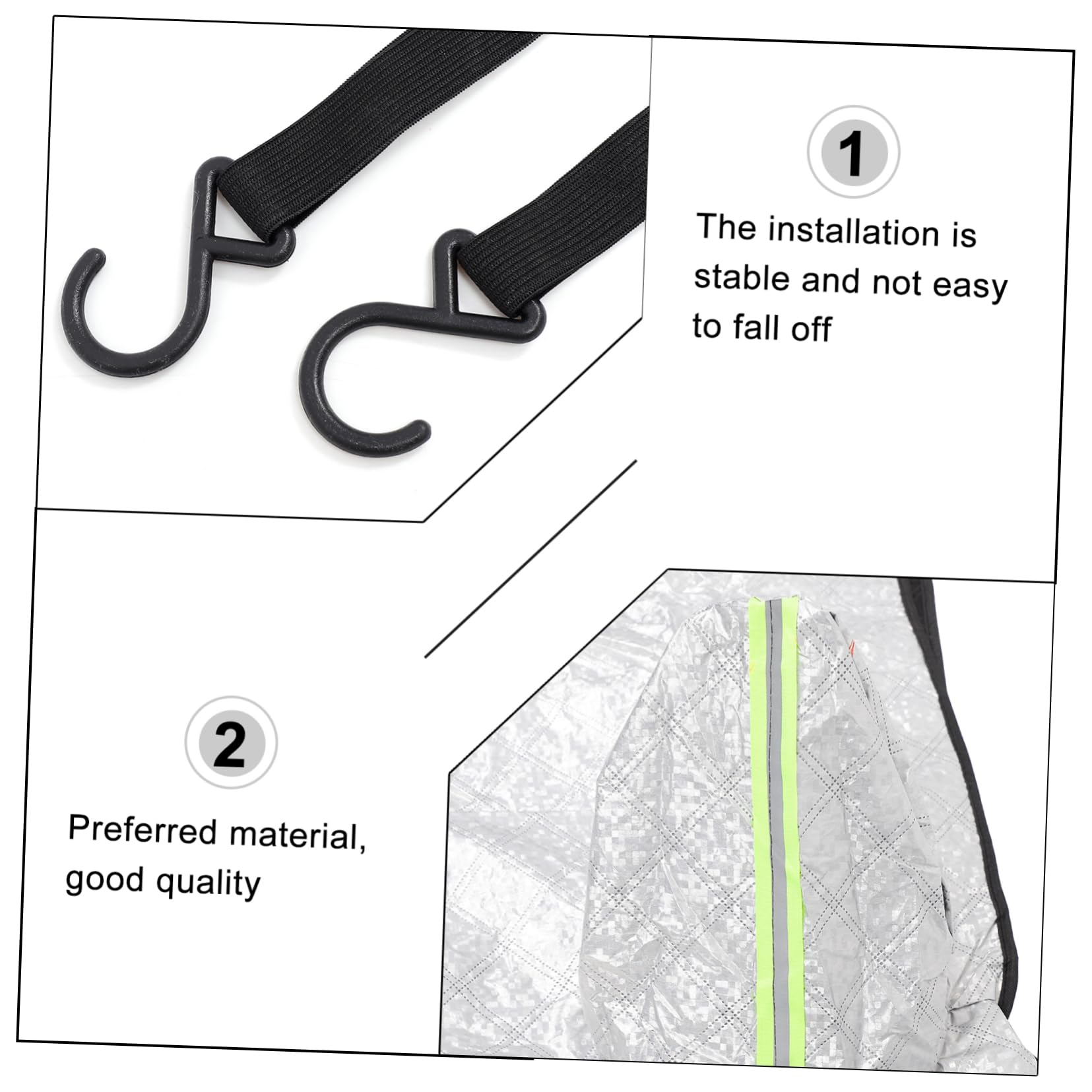 Couverture De Pare-brise Hiver Protection Anti-neige Et Gel Pour Voiture Housse Isolante Réversible Facile à Installer Compatible Avec Tous Les Véhicules