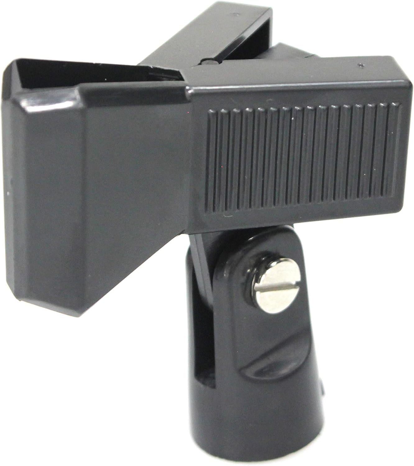 Mr. Dj MC03 Universal Flexible Spring-loaded Rubberized Plastic Mic Clamp Clips Holder for Instrument Microphone