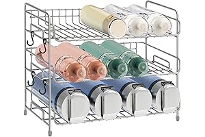 3-Tier Water Bottle Organizer for Cabinet