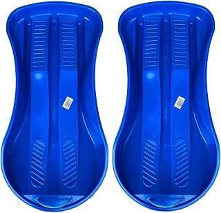 Easy Shopping Heavy Duty Colour Large Adults Kids Children Snow Sledges Toboggan Sledge Rope Sled Play Snow Ice