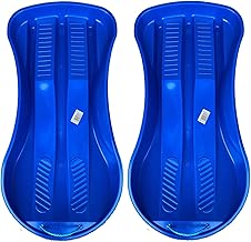 Easy Shopping Heavy Duty Colour Large Adults Kids Children Snow Sledges Toboggan Sledge Rope Sled Play Snow Ice