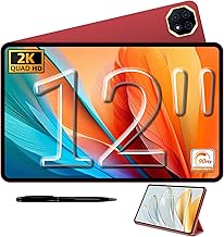 TECLAST T60AI Tablet 12 Pollici 90Hz Android 15 Tablets 2K, AI Gesti Aerei, 2GHz Octa-Core, HDMI-TypeC/PC Mode/2000x1200/8000mAh/16GB RAM 128GB ROM-4TB TF/13MP/BT5.4, Tablet con Penna+Custodia, 2025