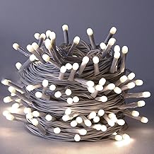 Errol 30 Feet Long 36 LED String Lights | Power Pixel Fairy Lights for Room Decoration | Serial Rice led Lights for Room Decoration, Diwali, Christmas, Party, Festival (White, Pack of 1)