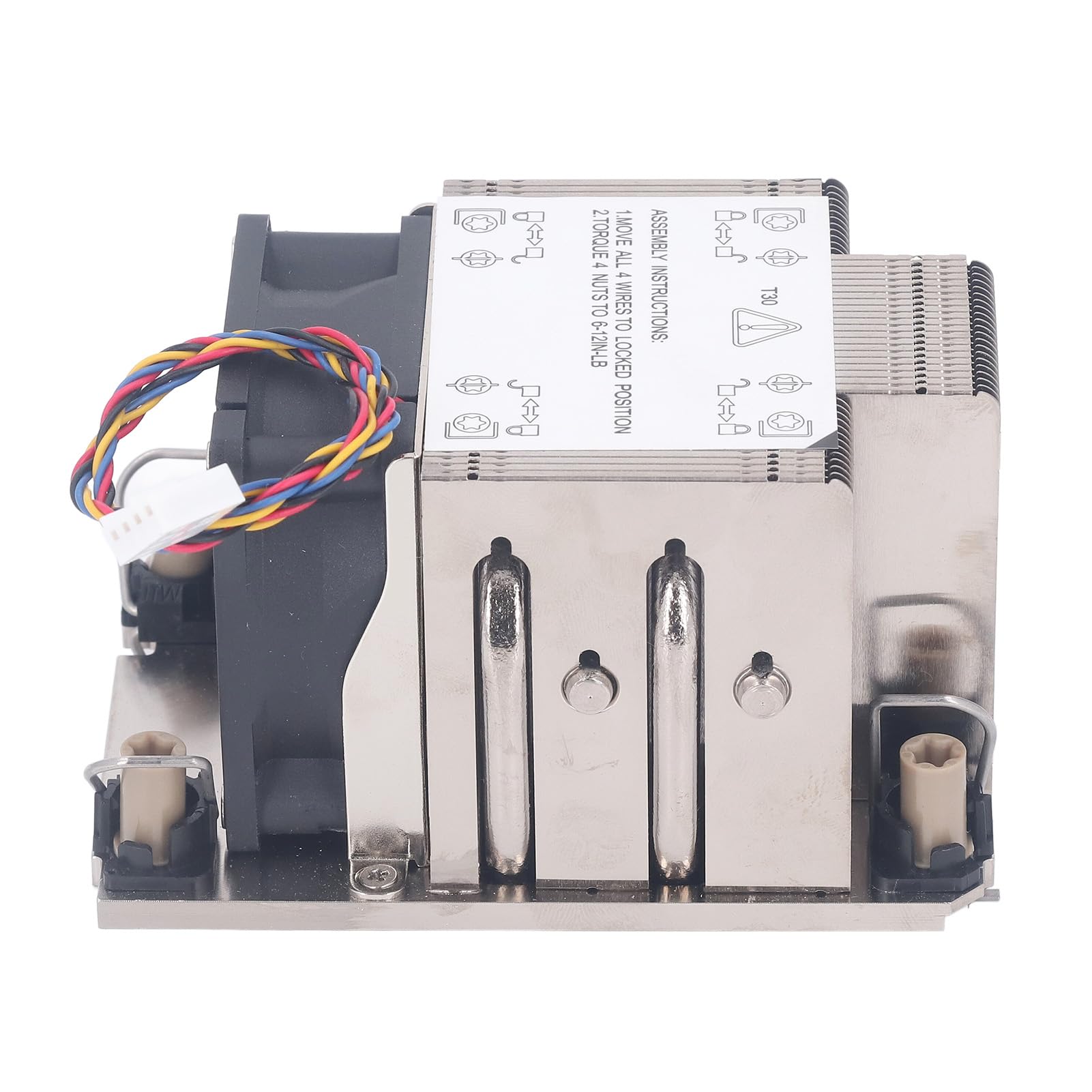 Controller industriale ad alte prestazioni Dissipatore di calore in lega di alluminio CPU Cooler con efficiente dissipazione del calore per processore server Mini PC Ventol