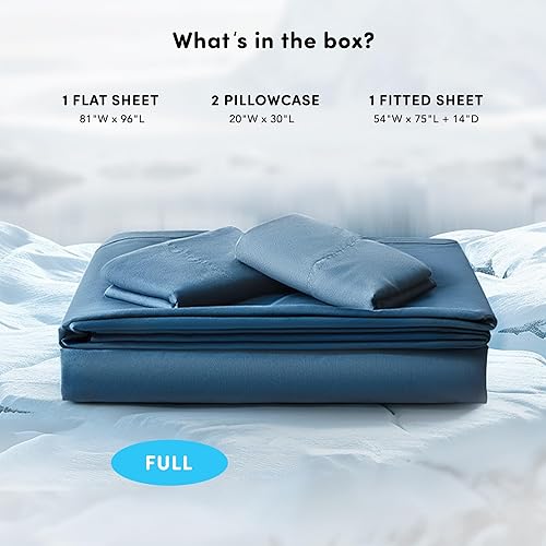 Miniatura 3 de Comfort Spaces - Juego de sábanas de 4 piezas Coolmax supersuave y resistente a la decoloración que absorbe la humedad con elásticos alrededor que