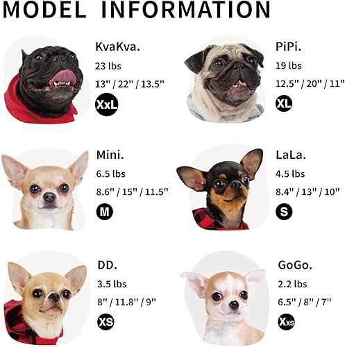 Miniatura 5 de Frienperro Ropa de perro para perros pequeños, hembra, niño, sudadera con capucha de algodón para perro pequeño, disfraz de dinosaurio, ropa de