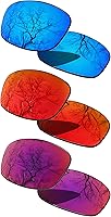 Vista 21 de Set of 3 Replacement Lenses for Oakley Fives Squared OO9238 Pack