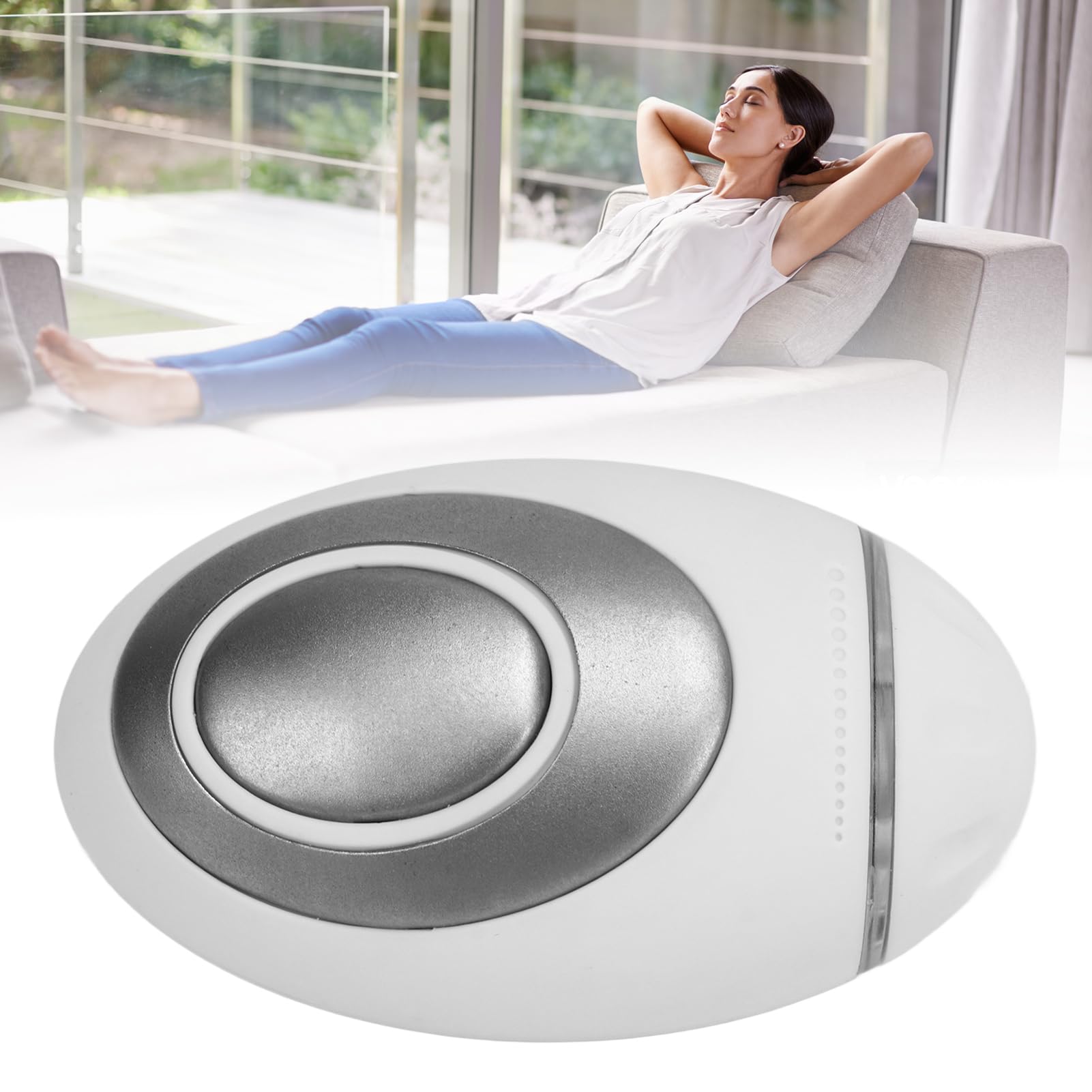 Cosiki Intelligentes Schlafinstrument, USB-Aufladung, Druckentlastungs-Schlafgerät für das Büro (Weiss)