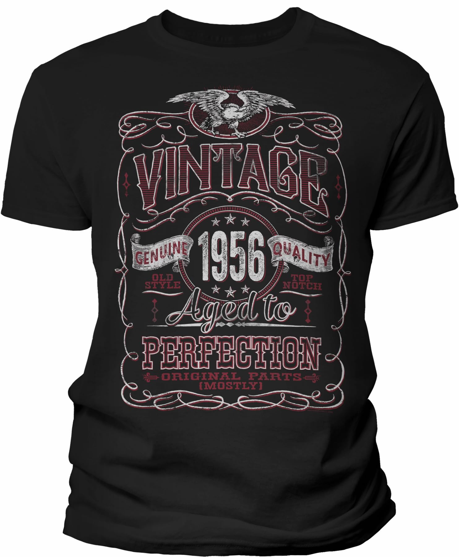 70th Birthday Gift for Men - Vintage 1956 Aged to Perfection - 70th Birthday Shirt