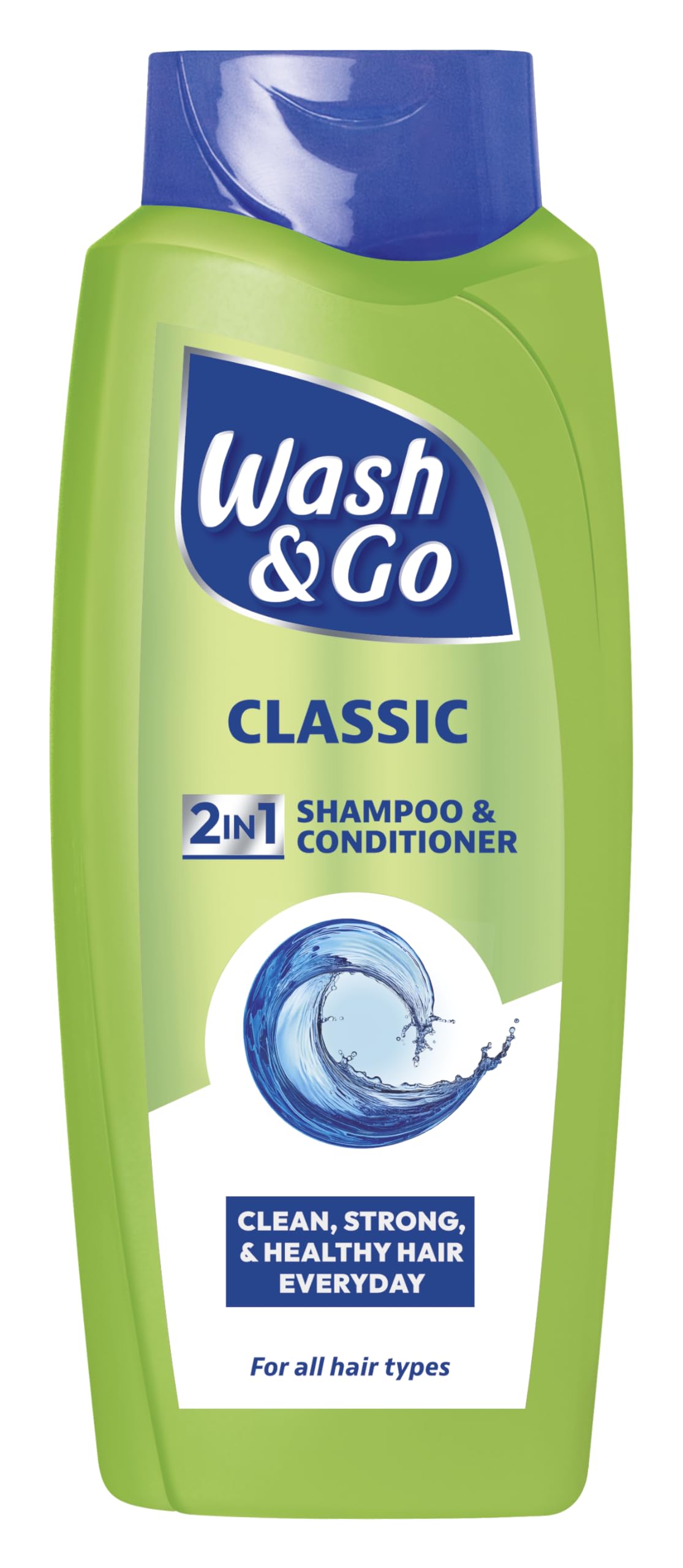 Wash & Go Classic 2-in-1 2in1 Shampoo and Conditioner - 700ml Bottle