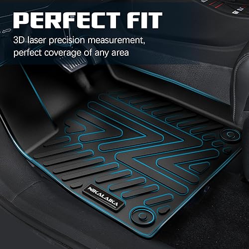 Miniatura 3 de Alfombrillas para Honda Pilot 2023, 2024, 2025, 2026, protección para todo tipo de clima, forros de goma TPE para Honda Pilot 2023-2026, accesorios