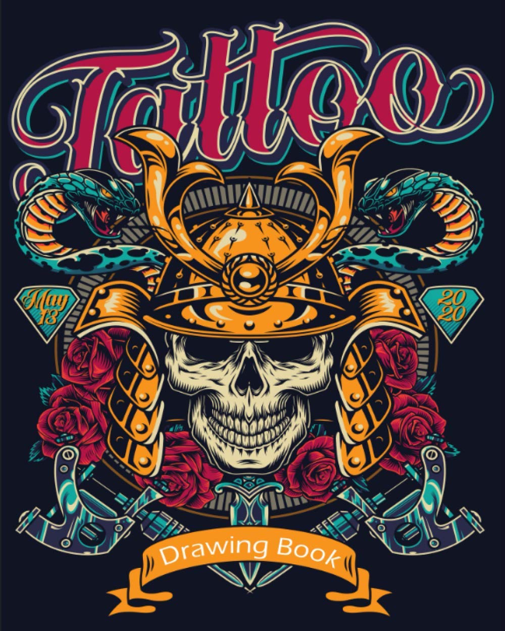 TATTOO Drawing Book: Tattoo Book for Tattoo Artists and Tattoo Artist - Tattoo Creation Book for Amateurs or Professionals - Prepare Your Future Tattoo or Tattoo Salon
