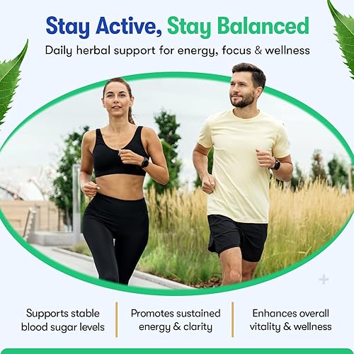 Miniatura 5 de Zyzven Naturals Suplemento de apoyo para el azúcar en la sangre  60 cápsulas veganas  Suplemento de hierbas con moringa, canela, jengibre, neem y