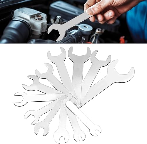 Biqing Juego de llaves delgadas Juego de llaves súper finas de 0.079 in Métricas 0.157-0.906 in 5 puntos fuerza uniforme Adecuado para piezas