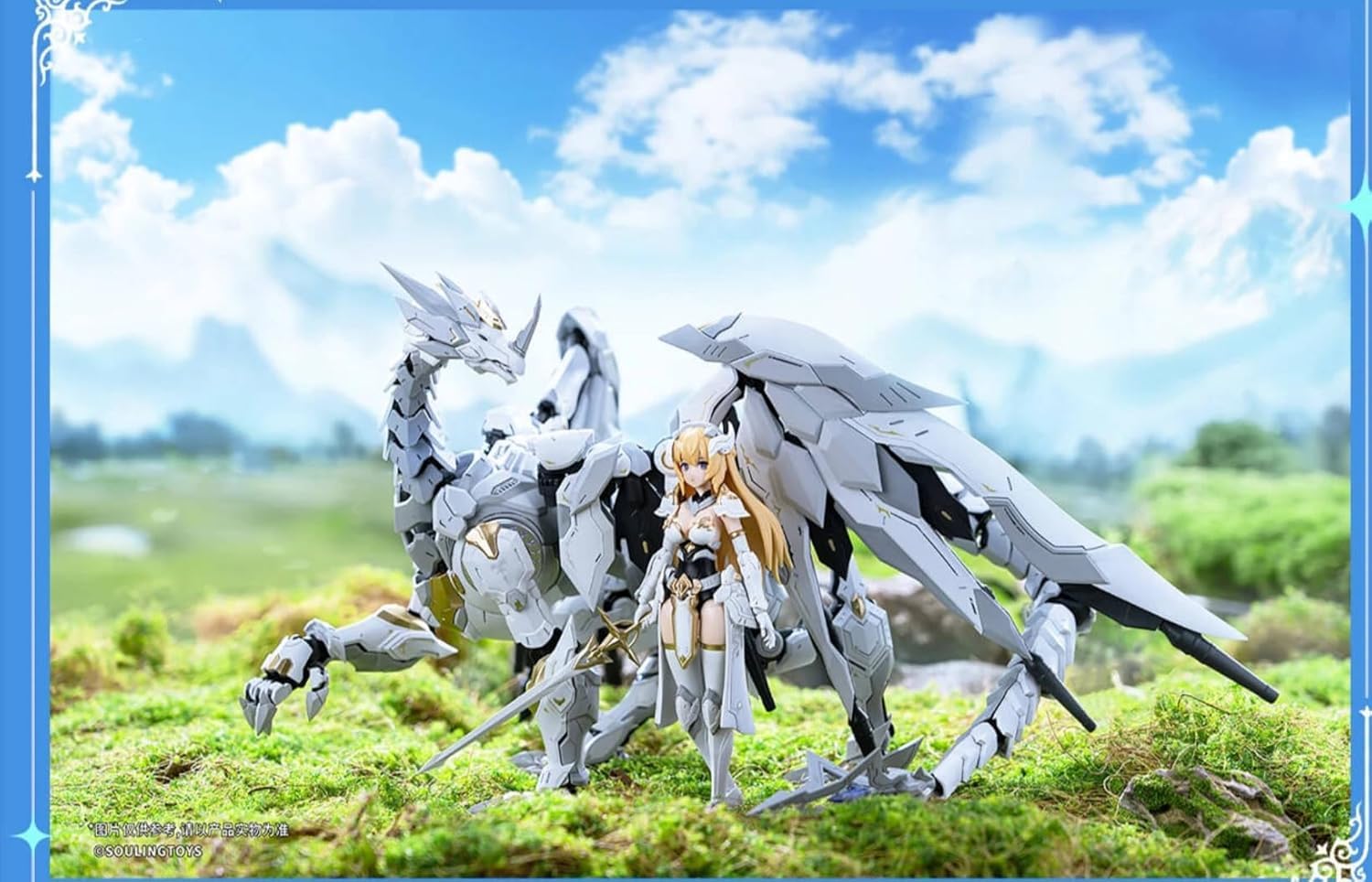 Amazon.co.jp: 塑灵模型 Soulmould 1/12 フィギュア 機甲少女 白昼流星